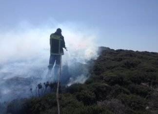 Η πρώτη φωτιά του 2017