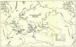 MNP naval-warfare-operations-of-disguised-german-raiders-jan-may-1941-1954-map-220274-p_F