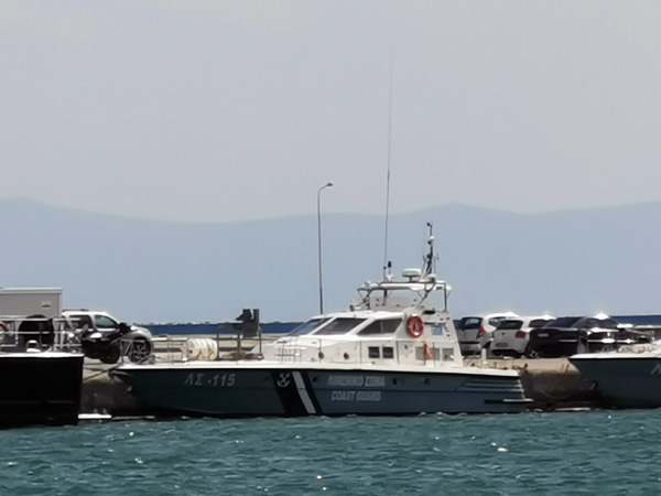 Στην Μυτιλήνη με την Frontex επιχειρεί το ΠΛΣ11 Άνδρου