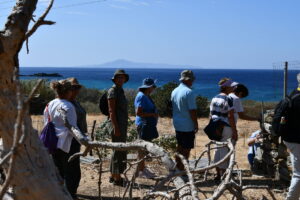 Στον αρχαιολογικό χώρο της Παλαιόπολης με ξεναγό την Λυδία Παλαιοκρασσά