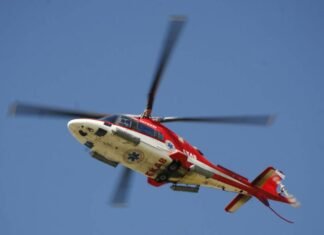 Το ελικόπτερο του ΕΚΑΒ