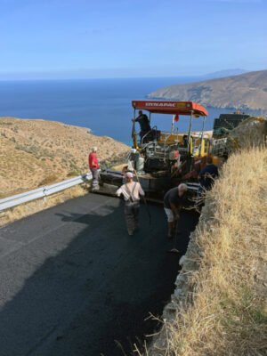 Ασφαλτοστρώσεις σε Γιανισσίο και Κοχύλου