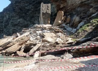 Ανακοίνωση της Πολιτικής Προστασίας Δήμου Άνδρου για την κατολίσθηση στο Συνετί