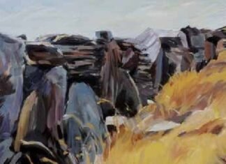 Ξερολιθιές, έκθεση ζωγραφικής της Ειρήνης Δανιόλου – Νεοφύτου στην Καΐρειο Βιβλιοθήκη