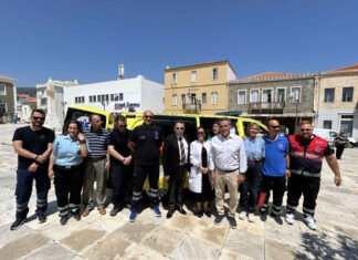 Το νέο ασθενοφόρο του ΕΚΑΒ Άνδρου