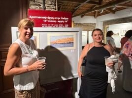 Ο Γιώργος Παπασάϊκας στο Μουσείο Λαογραφίας και Χριστιανικής Τέχνης