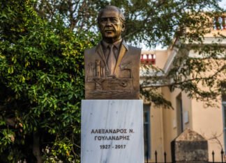 Αποκαλυπτήρια προτομής Αλέκου Γουλανδρή