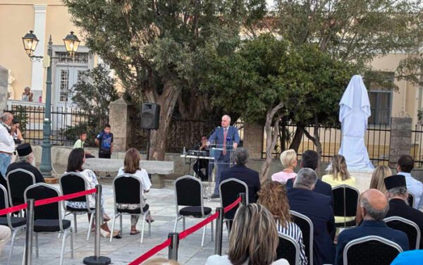 Αποκαλυπτήρια προτομής Αλέκου Γουλανδρή