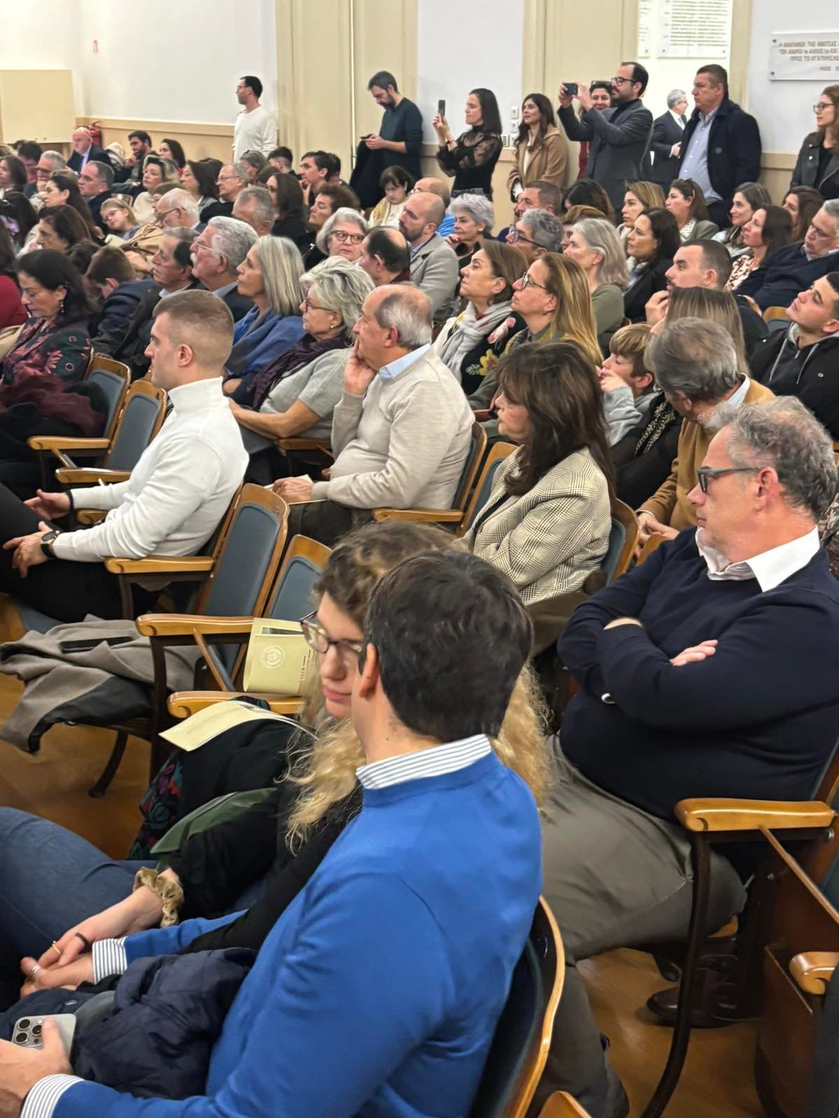 Στο Κολλέγιο Αθηνών για τα 100 χρόνια της Λέσχης Ανδρίων