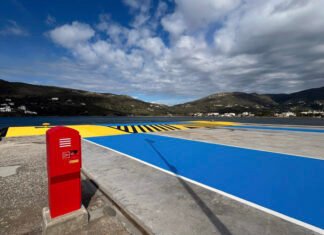 Εγκαίνια για τον βόρειο προβλήτα του Γαυρίου