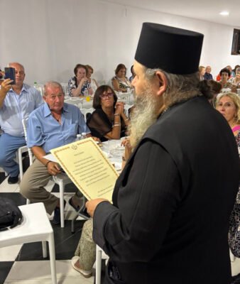 Εσπερινός στα Λάμυρα.