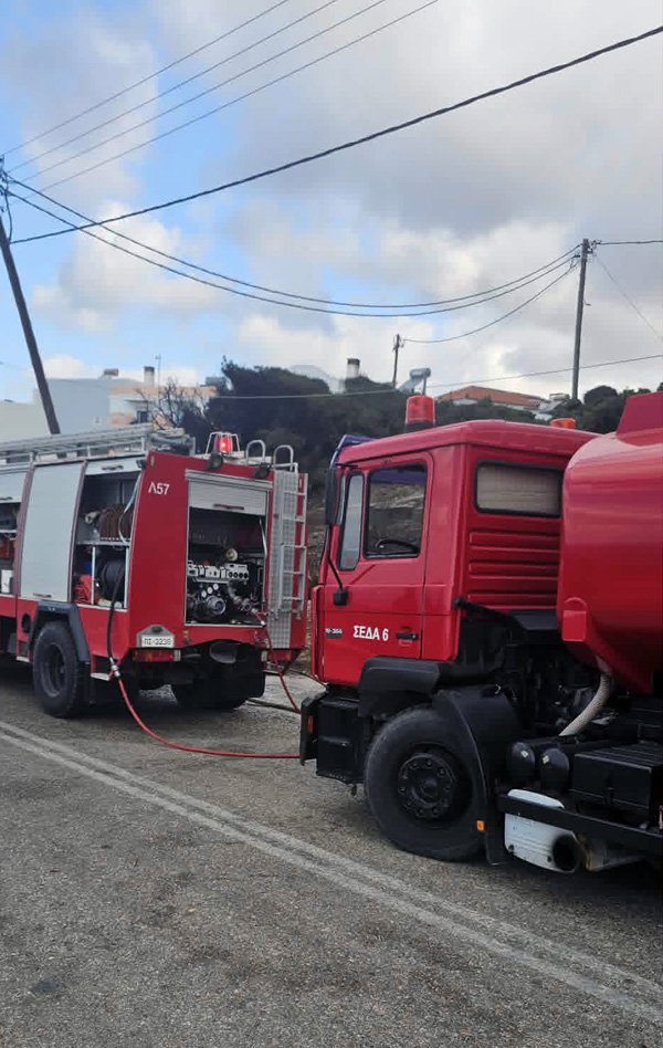 Μια φωτιά που έσβησε κάτι παραπάνω από άμεσα