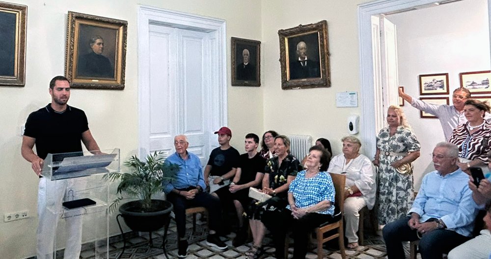 Η τιμή στον Ζαννή Αλαφραγκή "εγκαινιάζει" το κολυμβητήριο στην Άνδρο