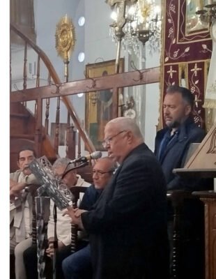 Αγιασμός στις σχολές Ψαλτικής Άνδρου